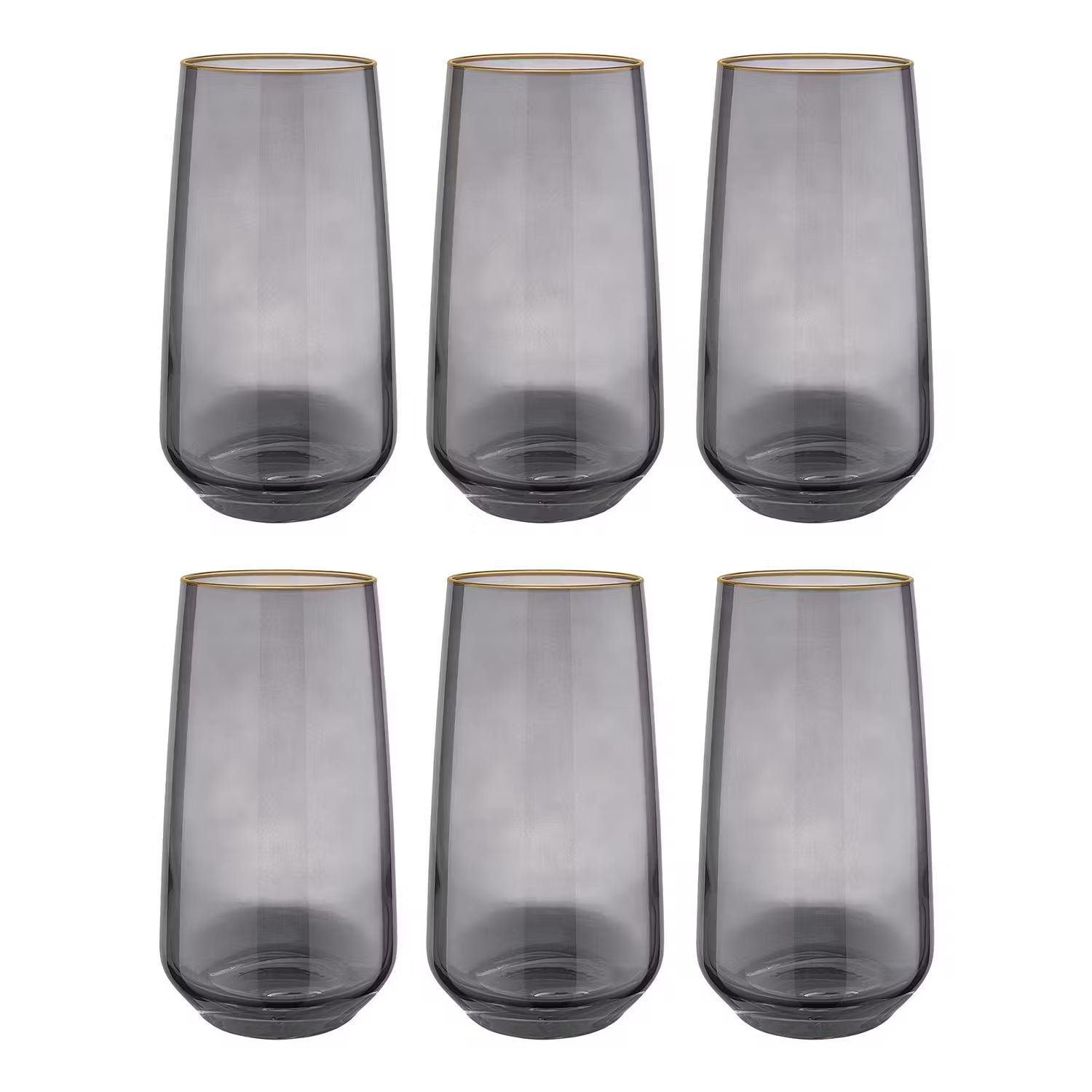 Longdrinkglas TOUCH OF GOLD 6er-Set