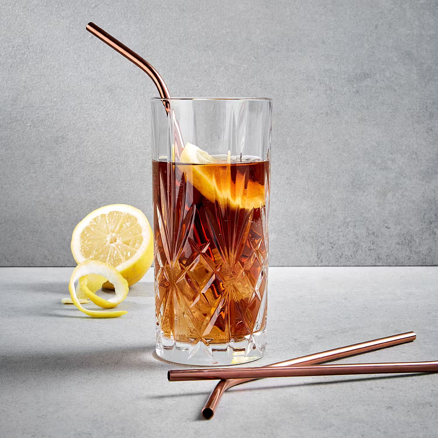 MANHATTAN LOUNGE Trinkhalm-Set 40-tlg.