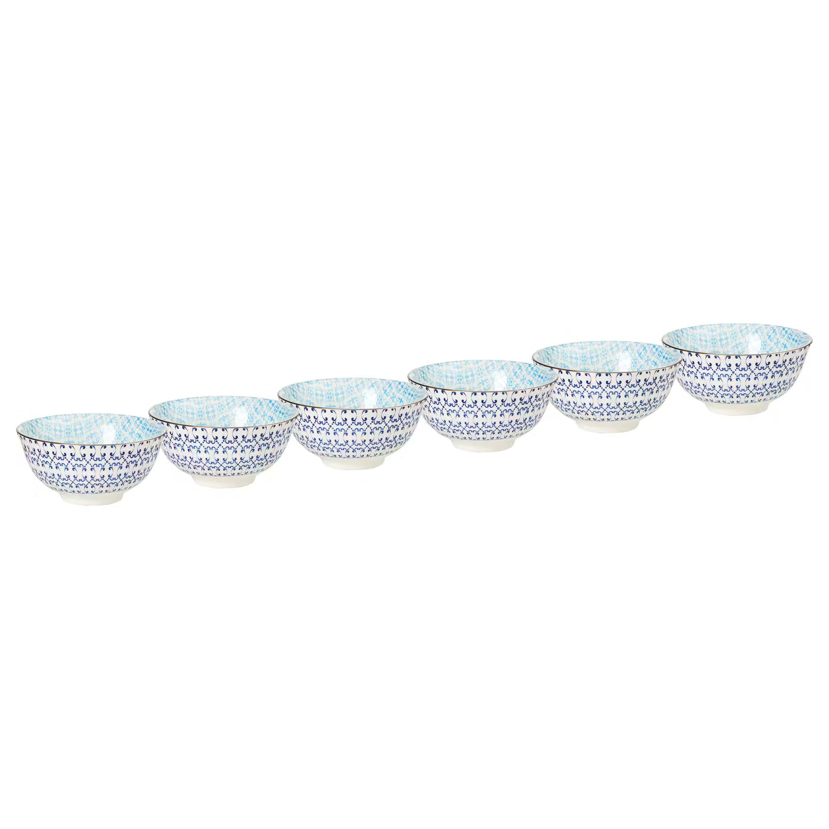 Schale ORNAMENTS 6er-Set