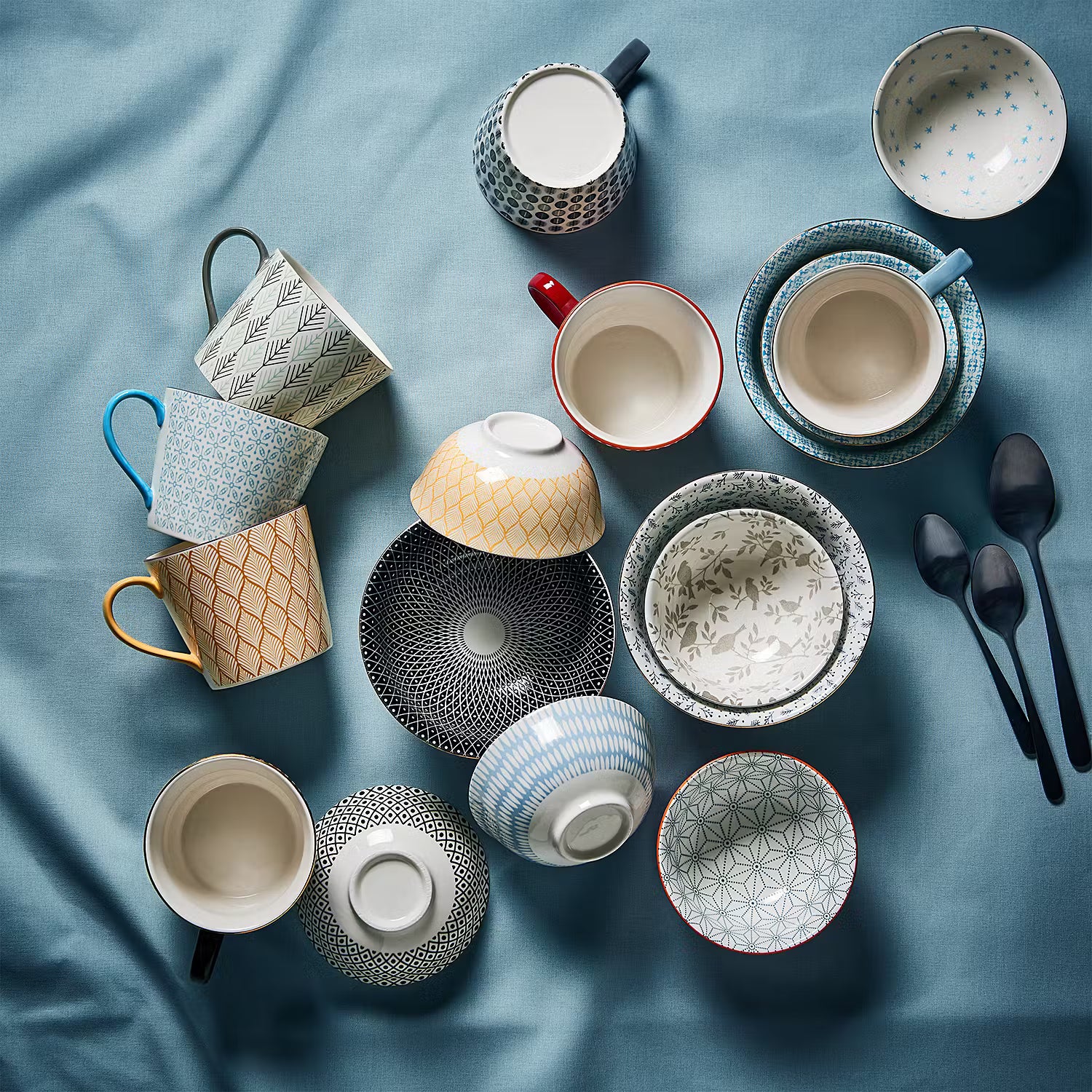 Schale ORNAMENTS 6er-Set