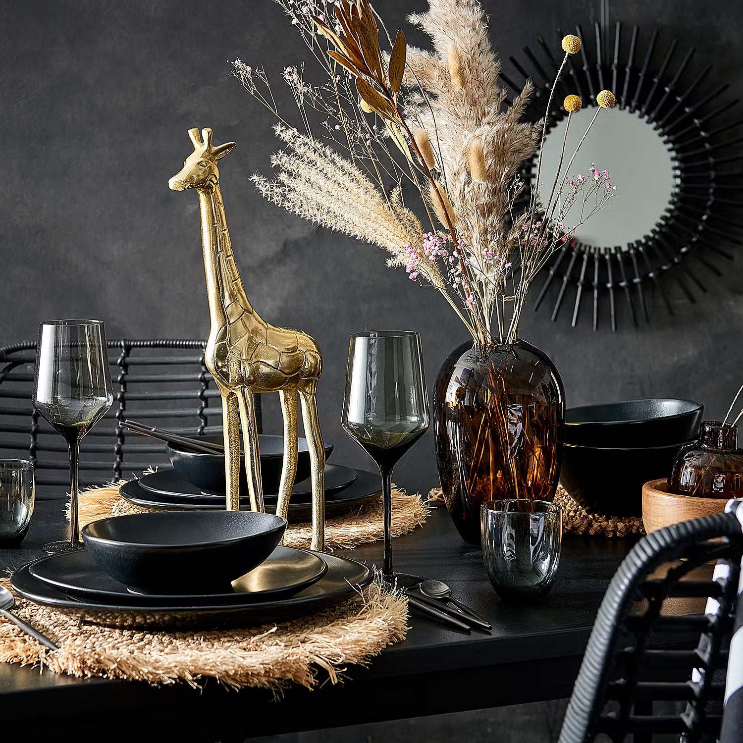 Platzset RAFFIA 4er-Set