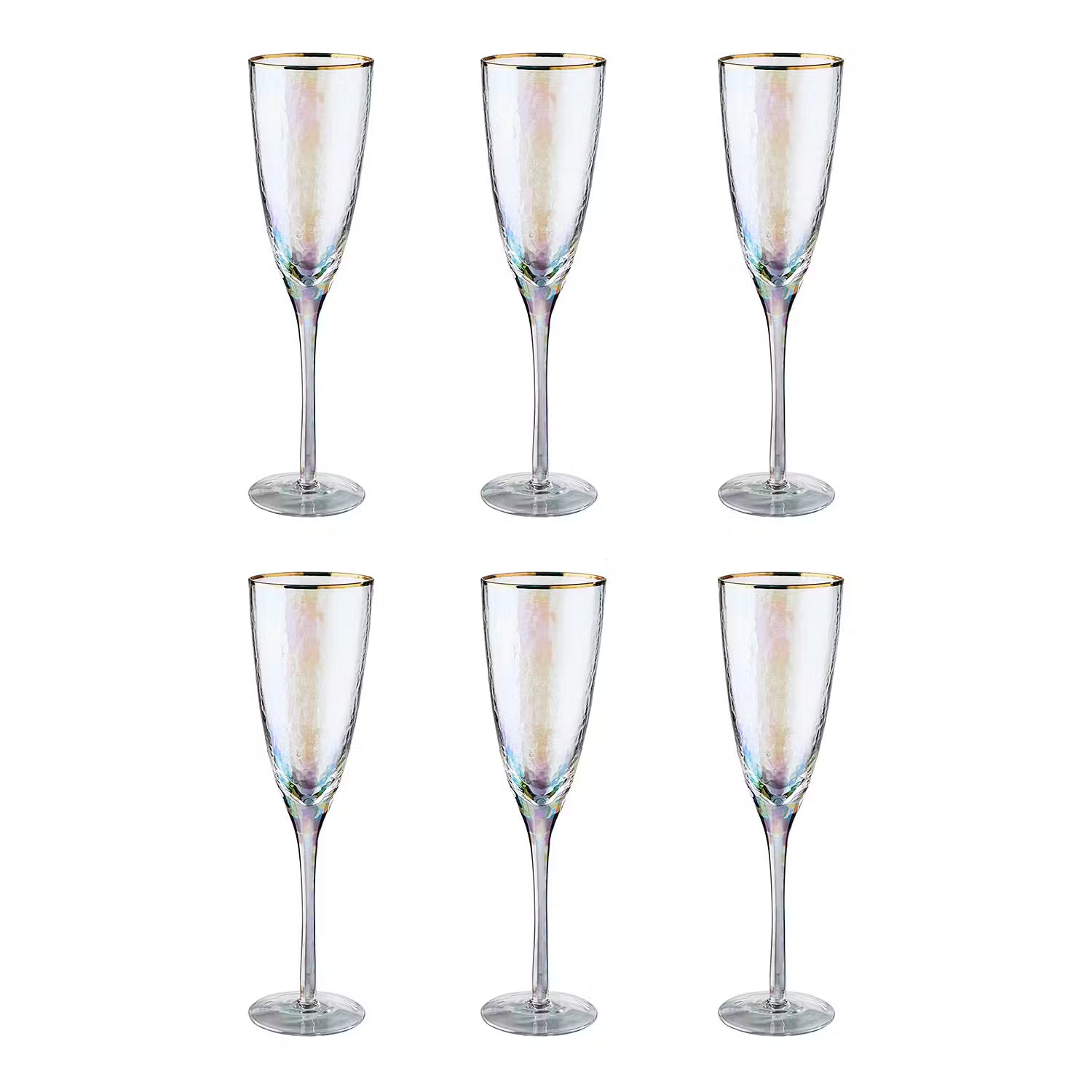 Champagnerflöte SMERALDA 6er-Set