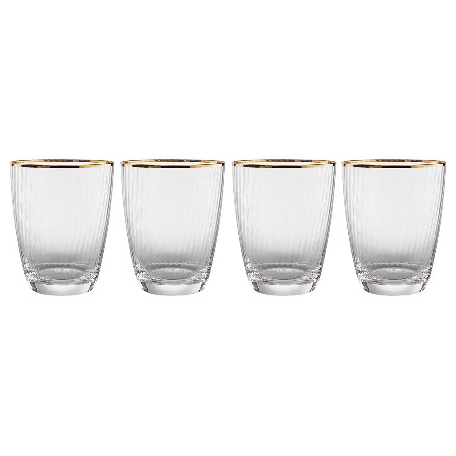 GOLDEN TWENTIES Wasserglas 4er-Set für dein Zuhause – BUTLERS