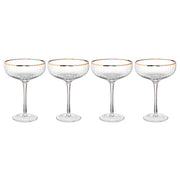 Champagnerschale GOLDEN TWENTIES 4er-Set