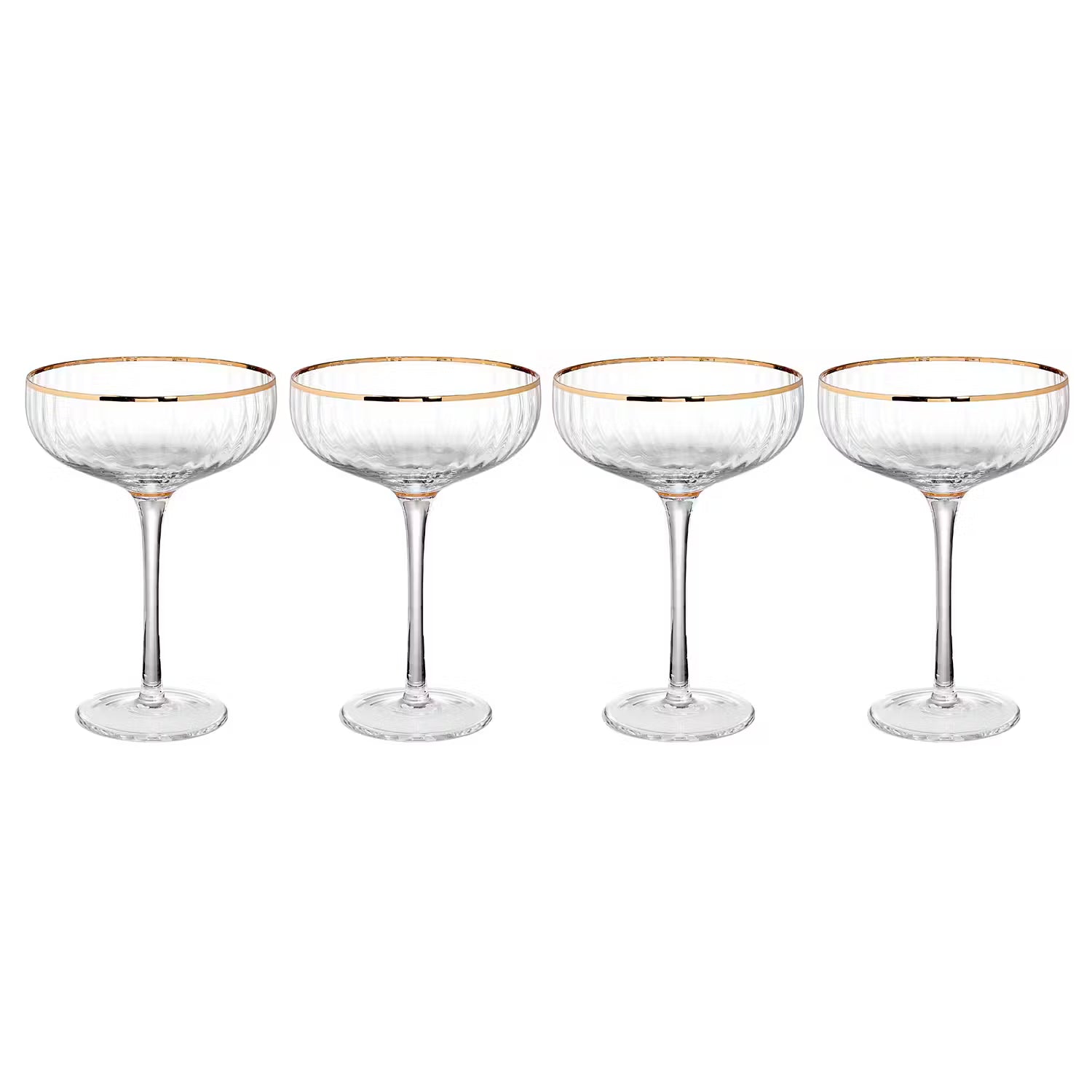 Champagnerschale GOLDEN TWENTIES 4er-Set