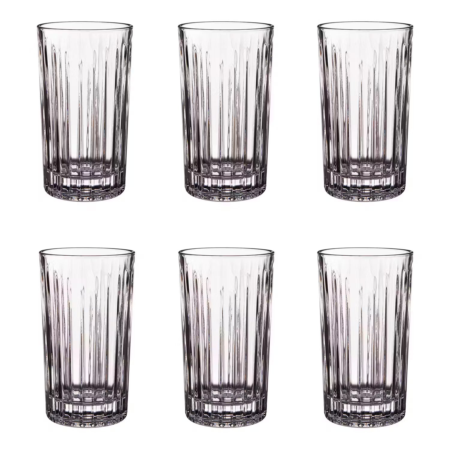 HIGH CLASS Longdrinkglas 6er-Set – Wohnliebe pur – BUTLERS