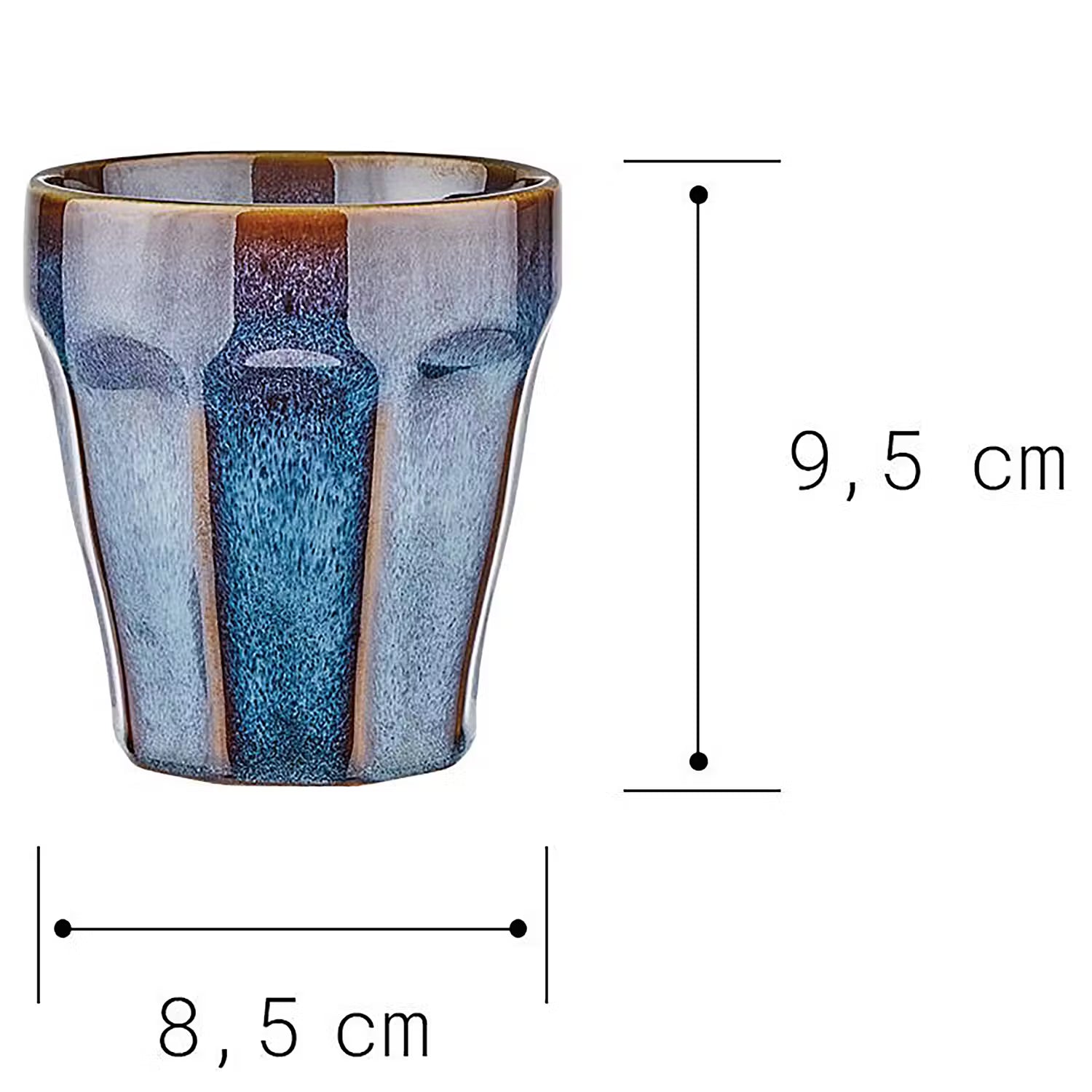 BERGAMO Kaffeetasse 6er-Set