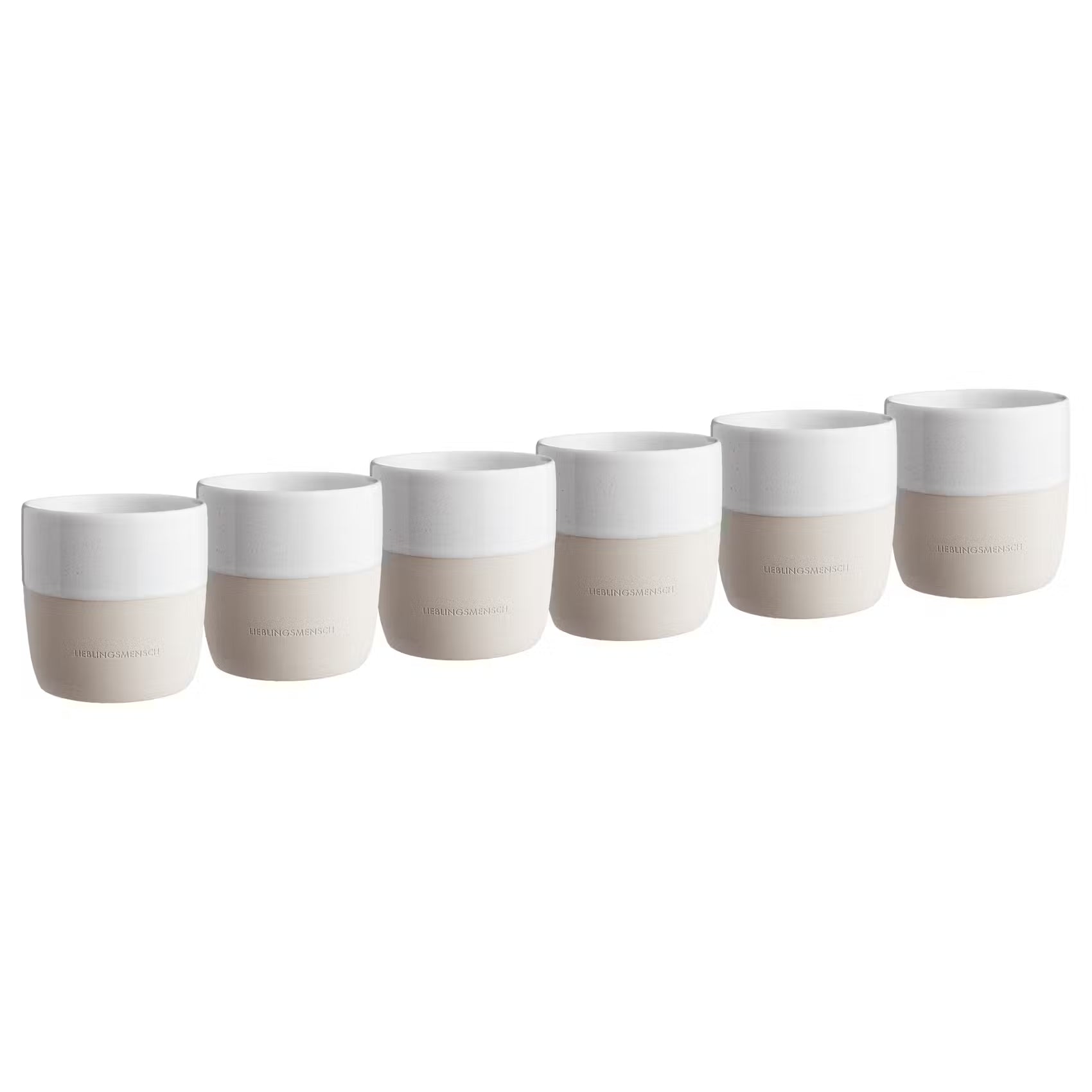 Tasse ME TIME Lieblingsmensch 6er-Set