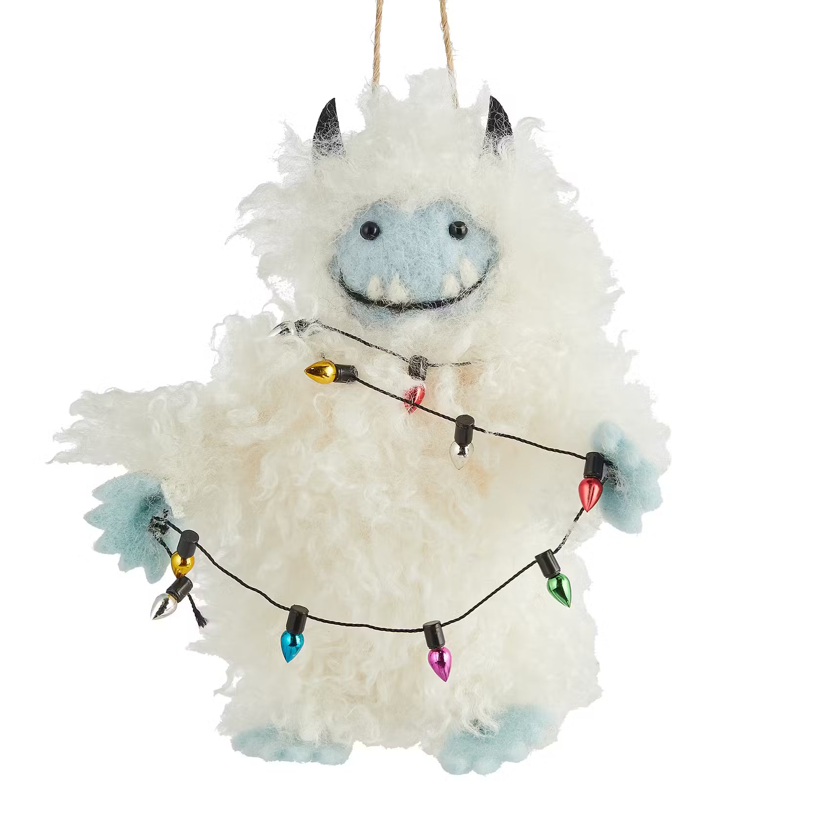 Anhänger HANG ON Yeti mit Lichtern