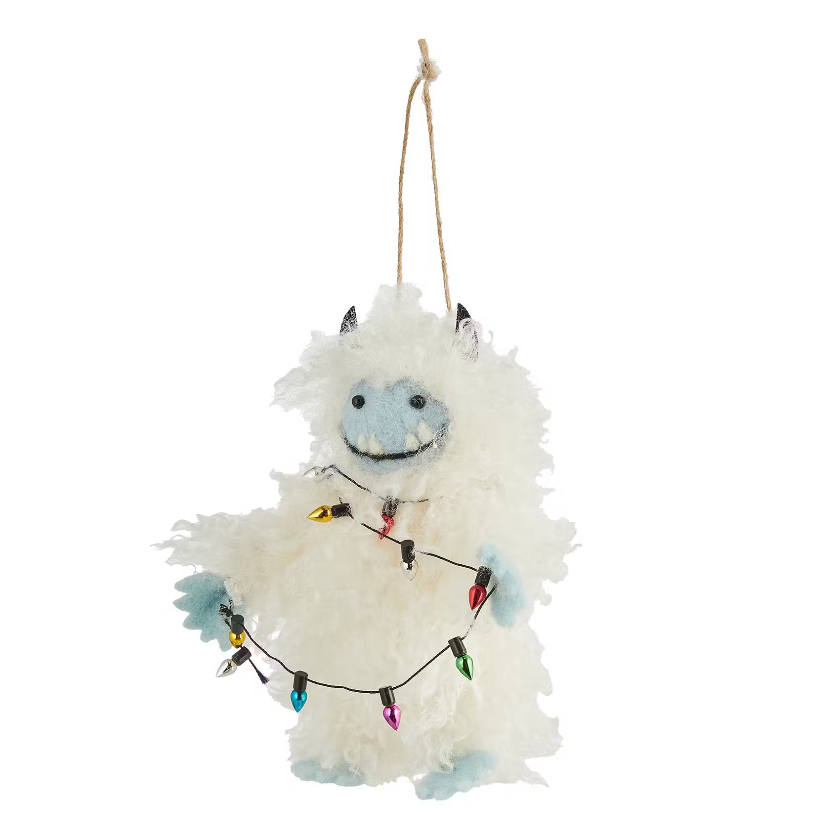 Anhänger HANG ON Yeti mit Lichtern