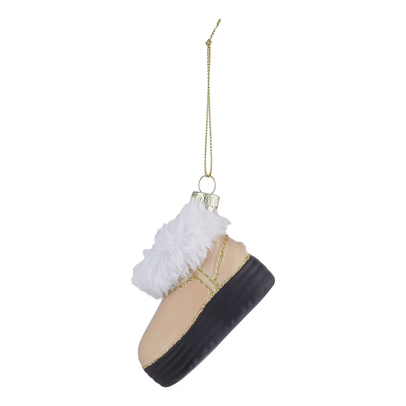 HANG ON Baumanhänger Stiefel mit Fell