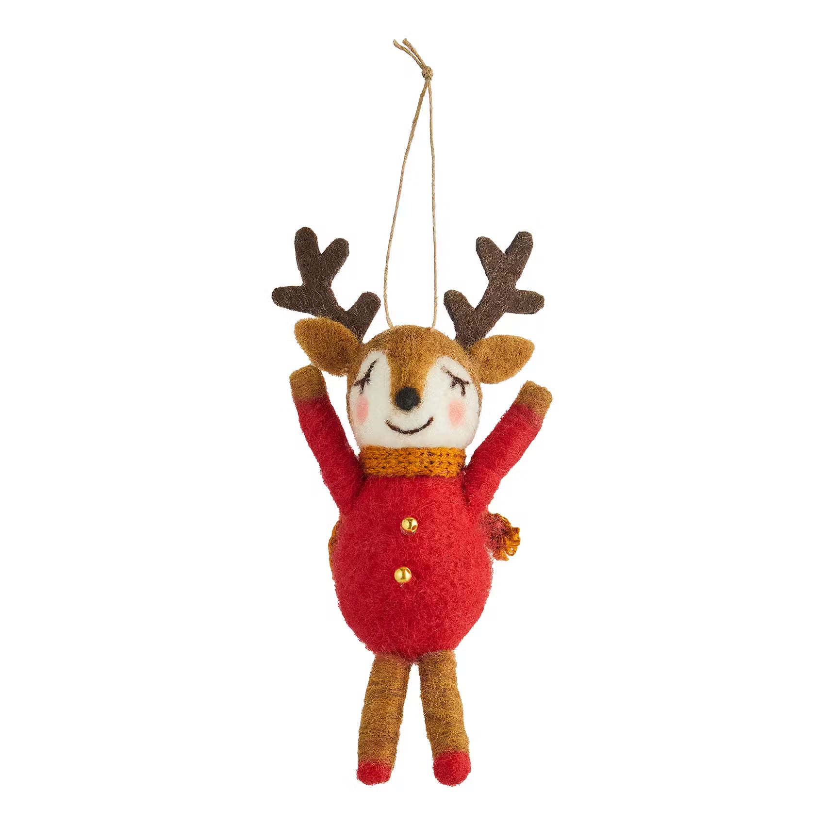 HANG ON Baumanhänger Rentier mit Pulli