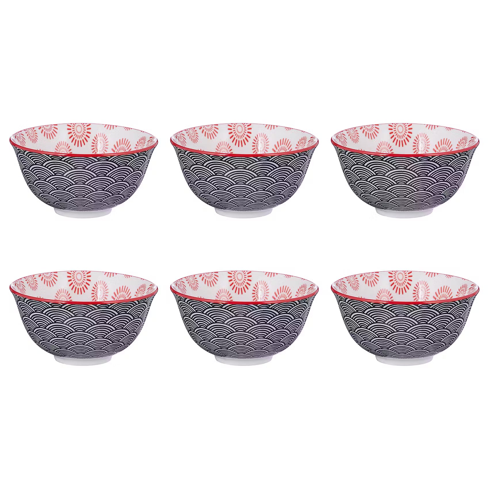 Schale ORNAMENTS 6er-Set