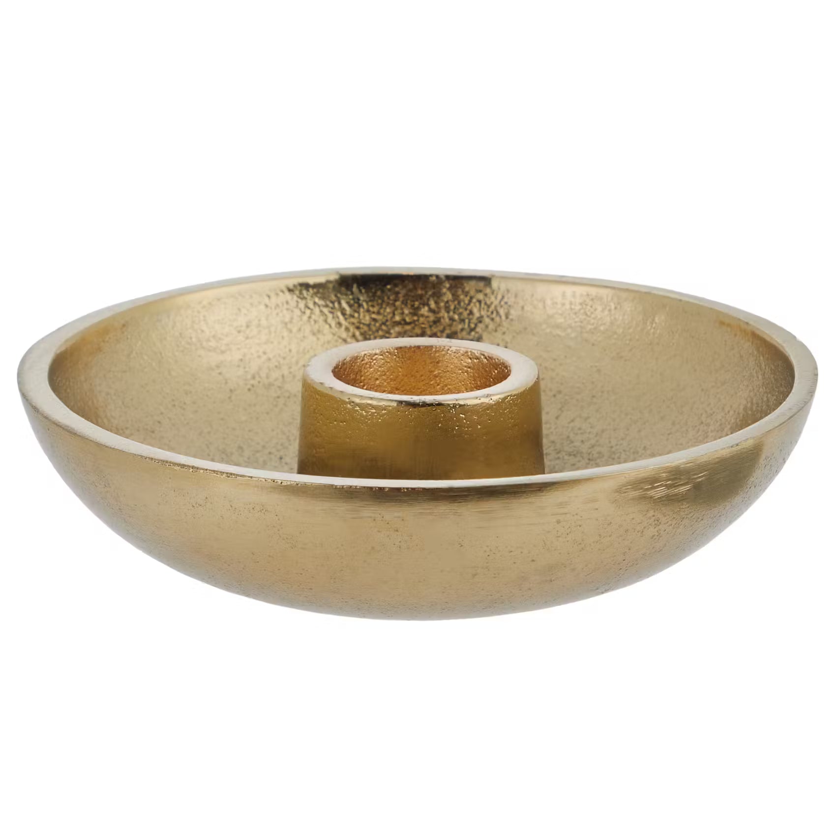 CANDLE BOWL Kerzenhalter  Metall, gold
