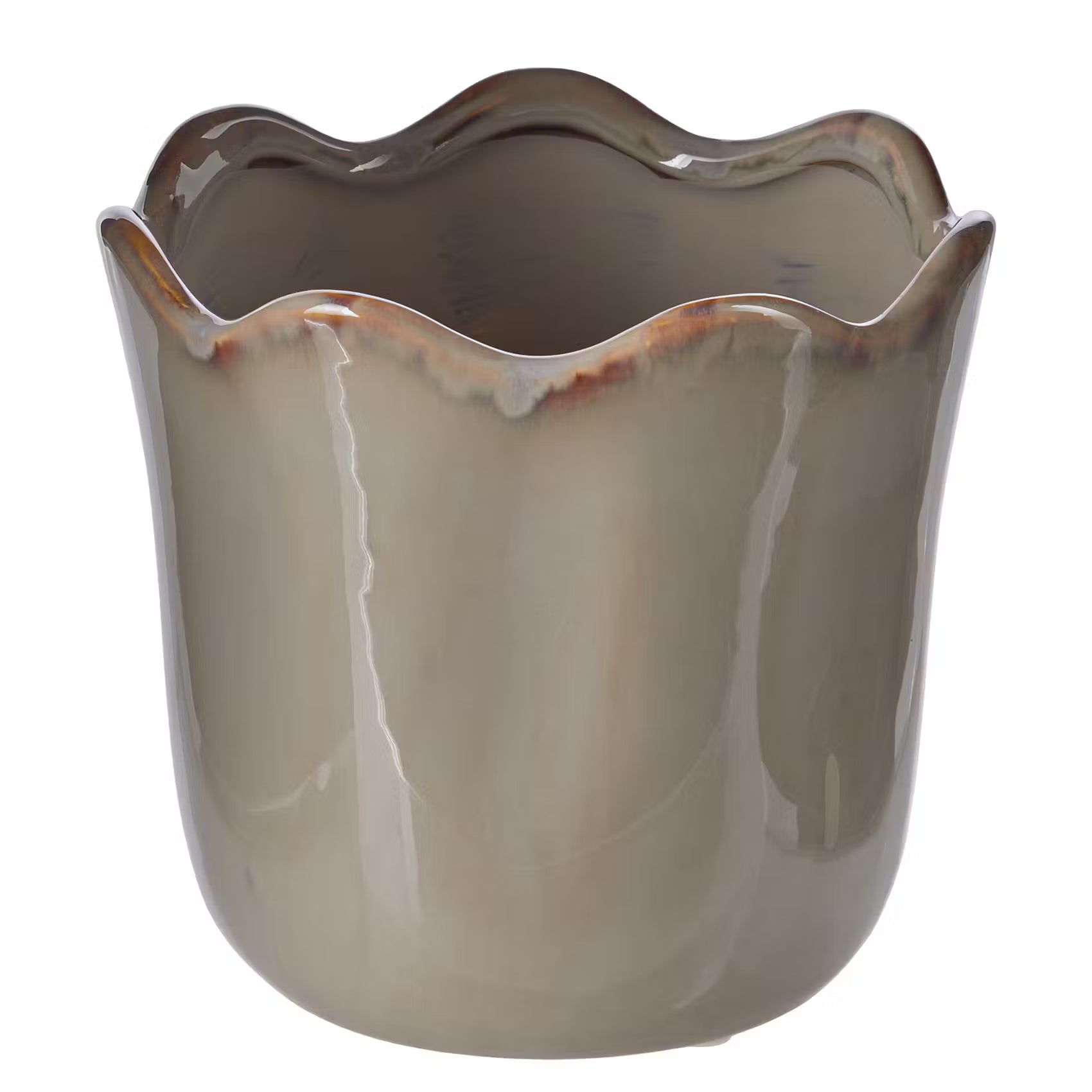 GLAZE Blumenübertopf organisch 🌿 – natürlich schön – BUTLERS