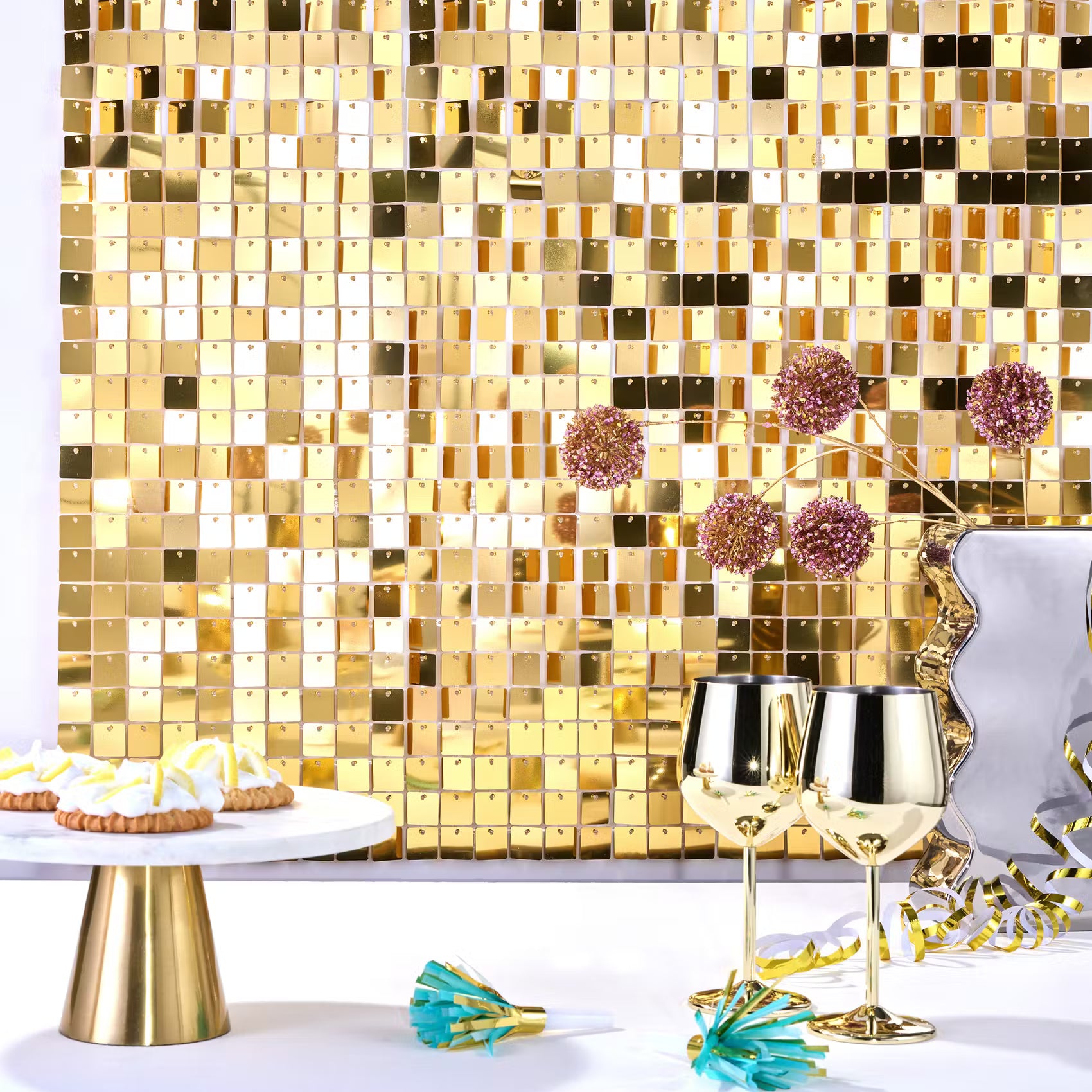 Wanddekoration DISCO 4er-Set