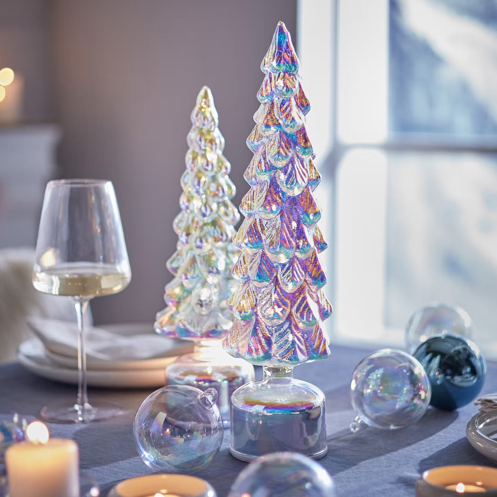 LED-Tanne XMAS rotierend