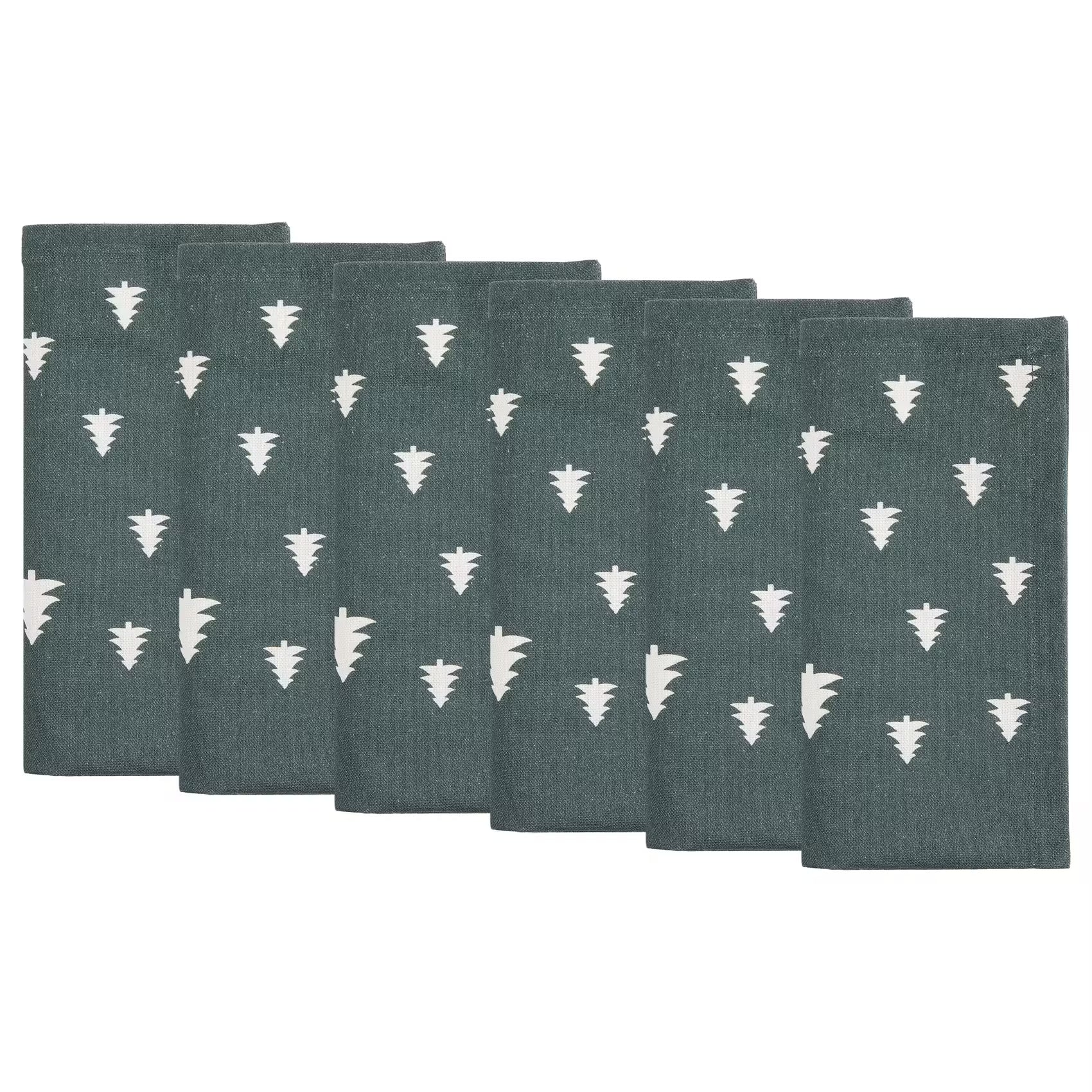 Serviette TREES 6er-Set