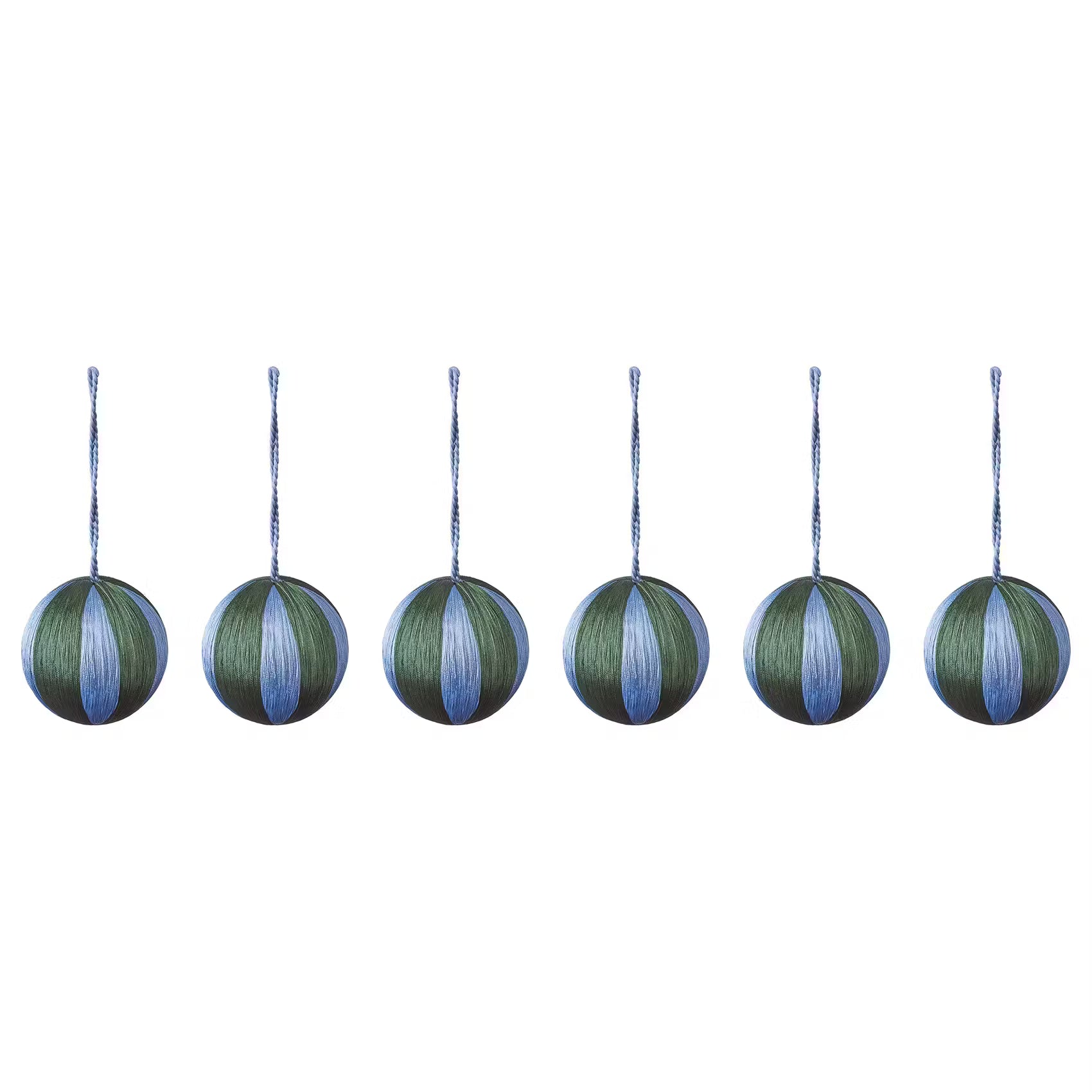 Weihnachtskugel HANG ON Fäden 6er-Set