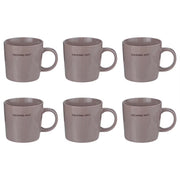 Tasse GOOD VIBES 6er-Set Hot
