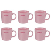 Tasse GOOD VIBES 6er-Set Santa