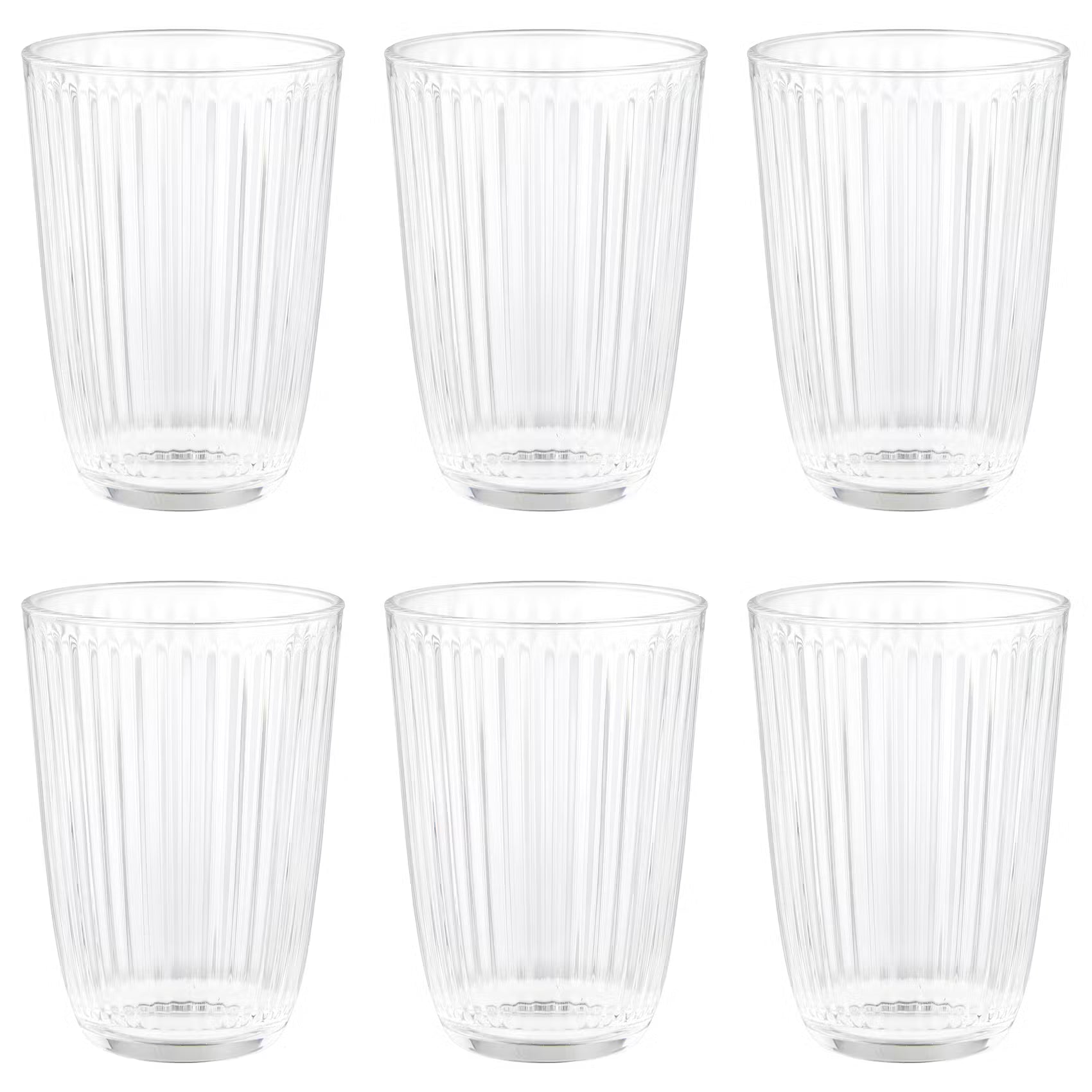 Drinkglas LINEE set van 6