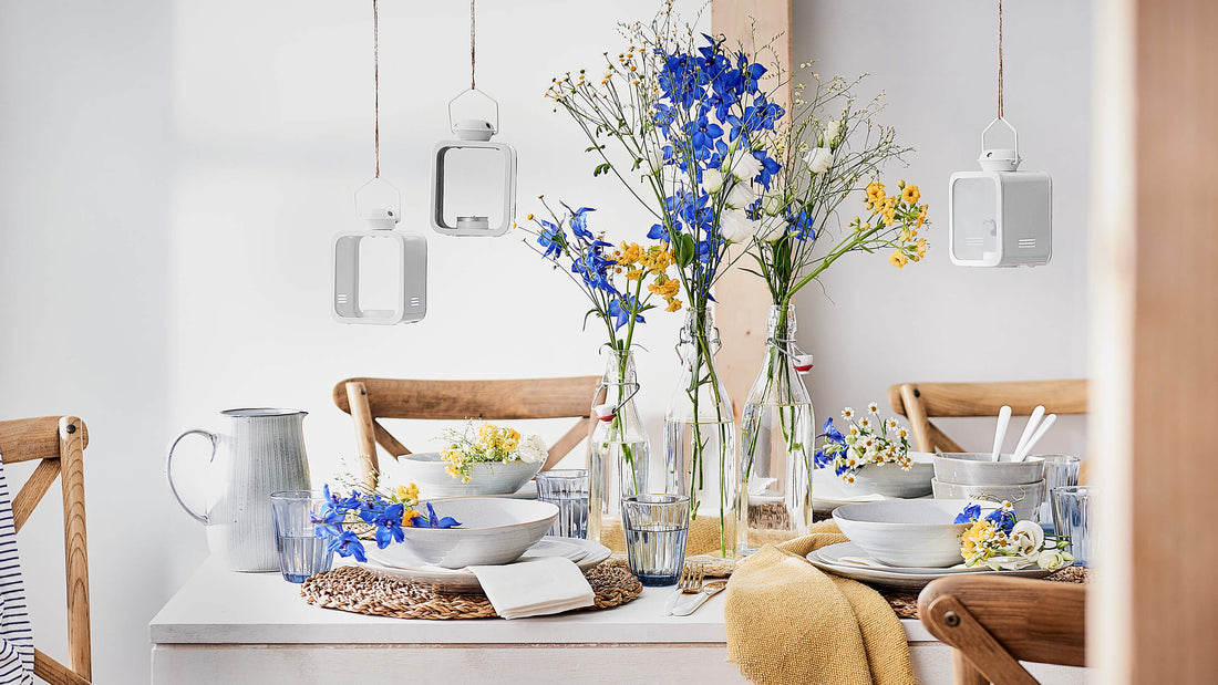 Mittsommer feiern im typischen Skandi-Style