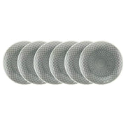 HANAMI Dessertteller 6er-Set - Keramik - Grau