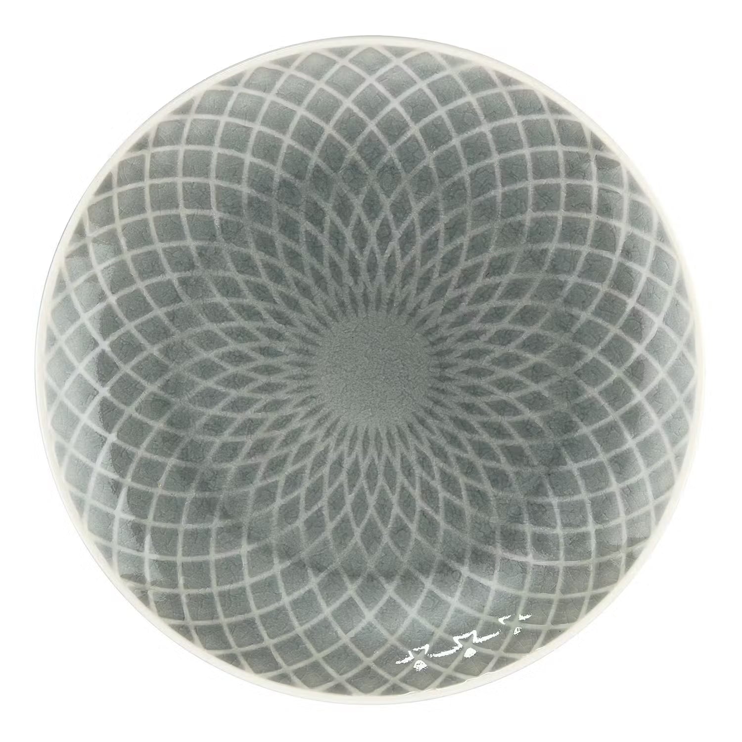 HANAMI Dessertteller 6er-Set - Keramik - Grau
