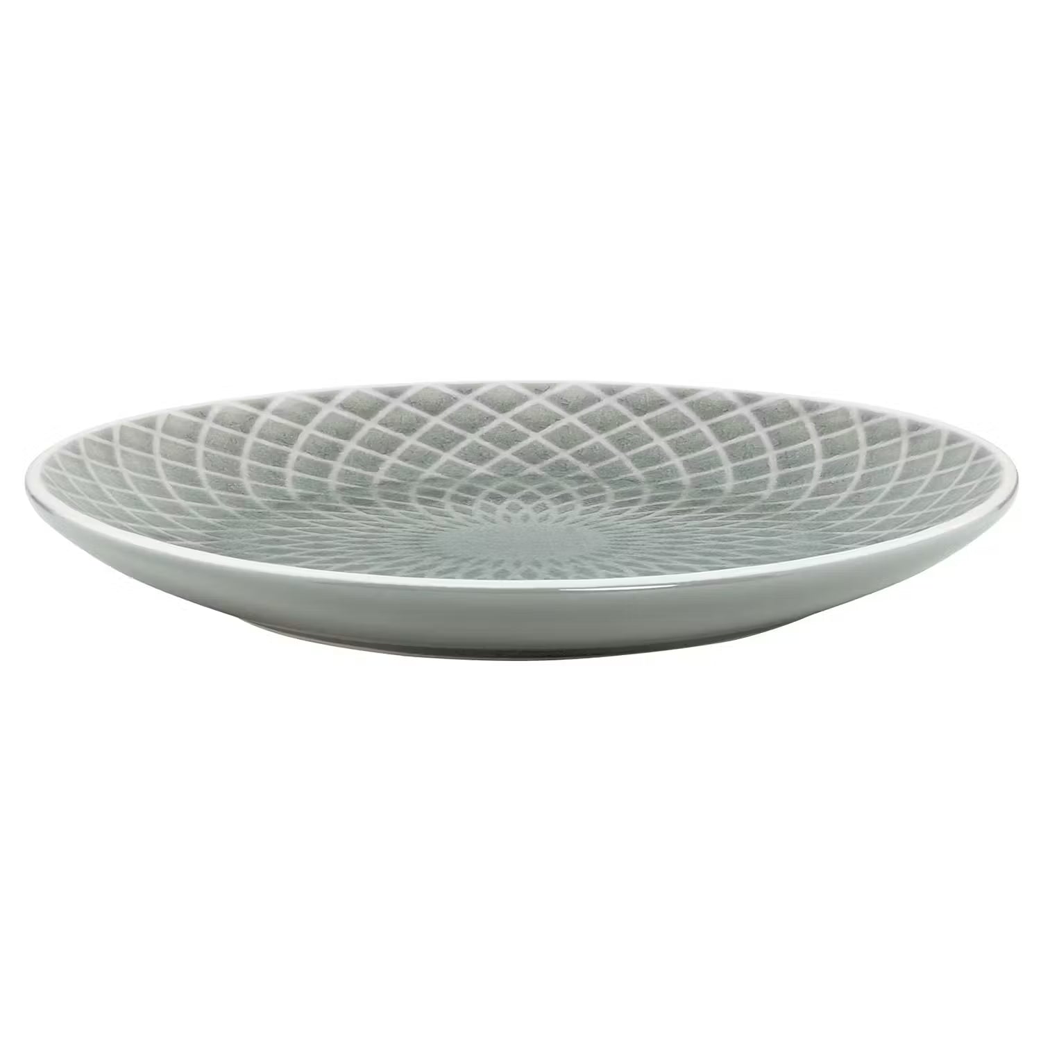 HANAMI Dessertteller 6er-Set - Keramik - Grau