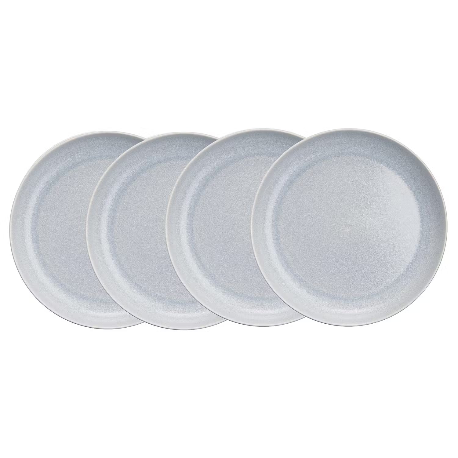 CASA NOVA Tiefer Teller 4er-Set - Steinzeug - Grau