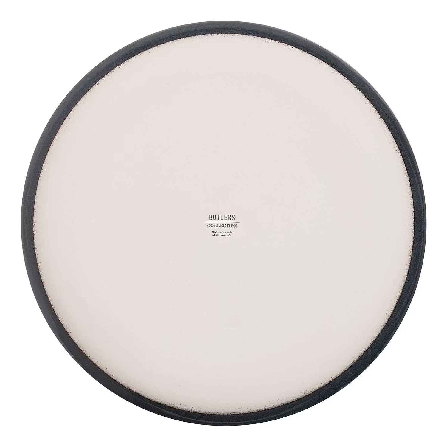 NATIVE Dinnerteller 4er-Set - Keramik - Dunkelblau - Dunkelblau