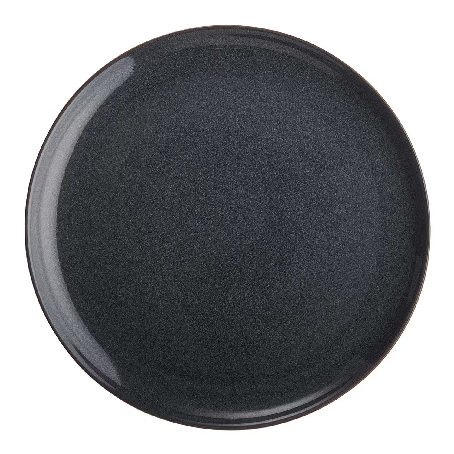 NATIVE Dinnerteller 4er-Set - Keramik - Dunkelblau - Dunkelblau