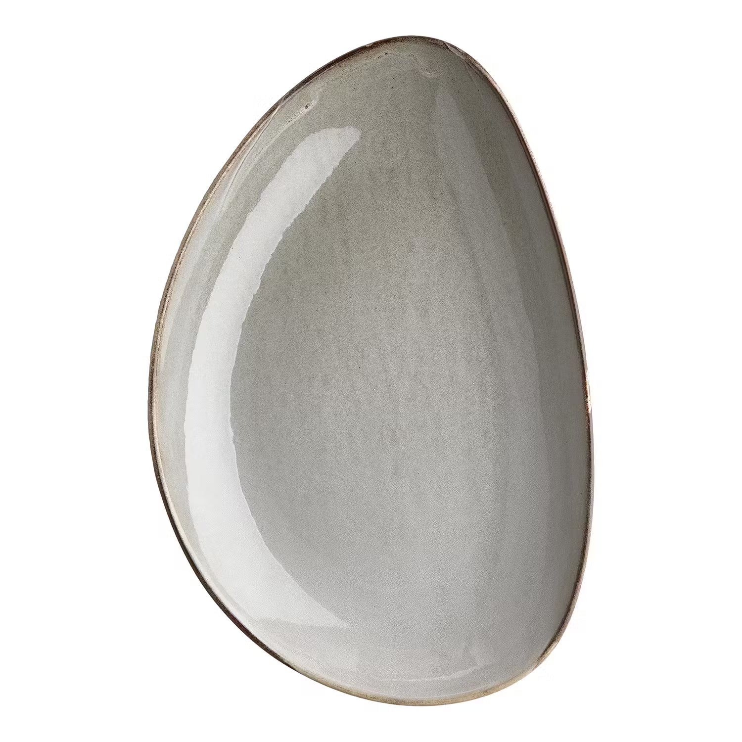 JAPANDI Dinnerteller 4er-Set - Porzellan - Beige - Beige