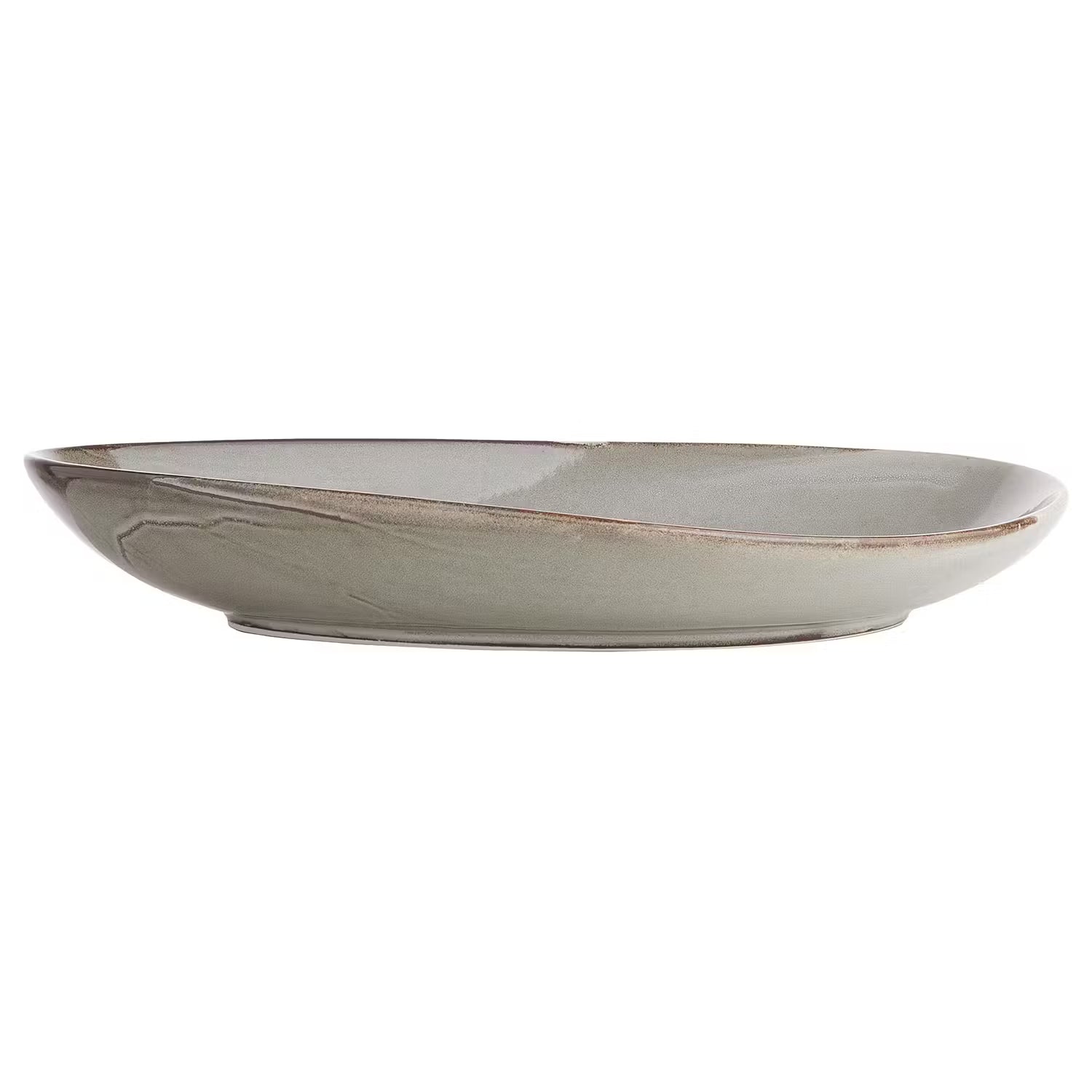 JAPANDI Dinnerteller 4er-Set - Porzellan - Beige - Beige