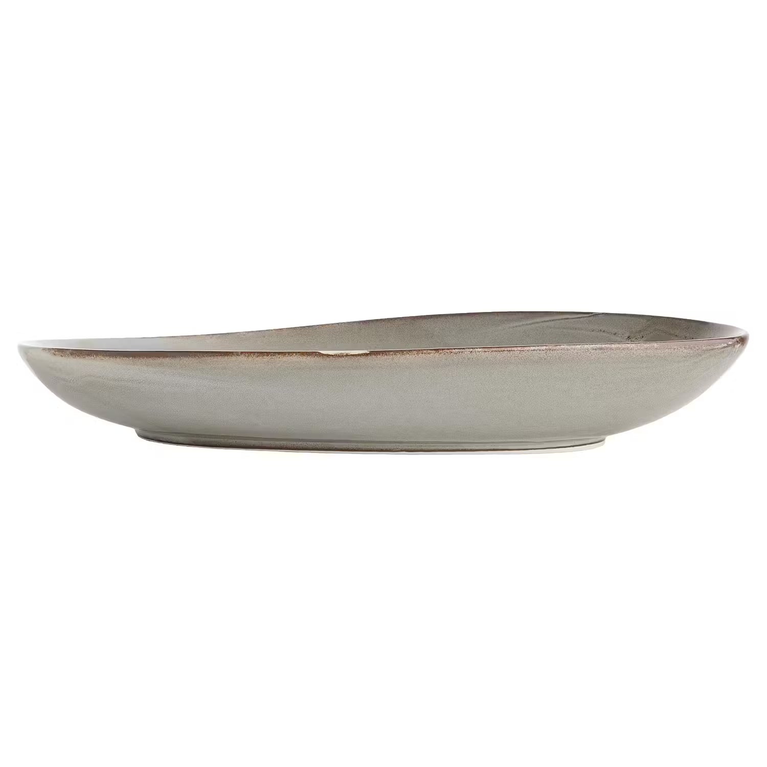 JAPANDI Dinnerteller 4er-Set - Porzellan - Beige - Beige
