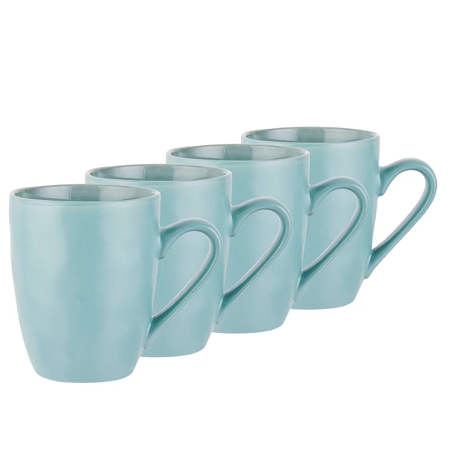 DE LA ROYA Tasse 4er-Set - Keramik - Blau