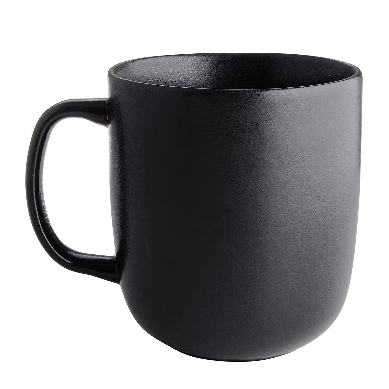 CASA NOVA Tasse mit Henkel - Steinzeug - Schwarz