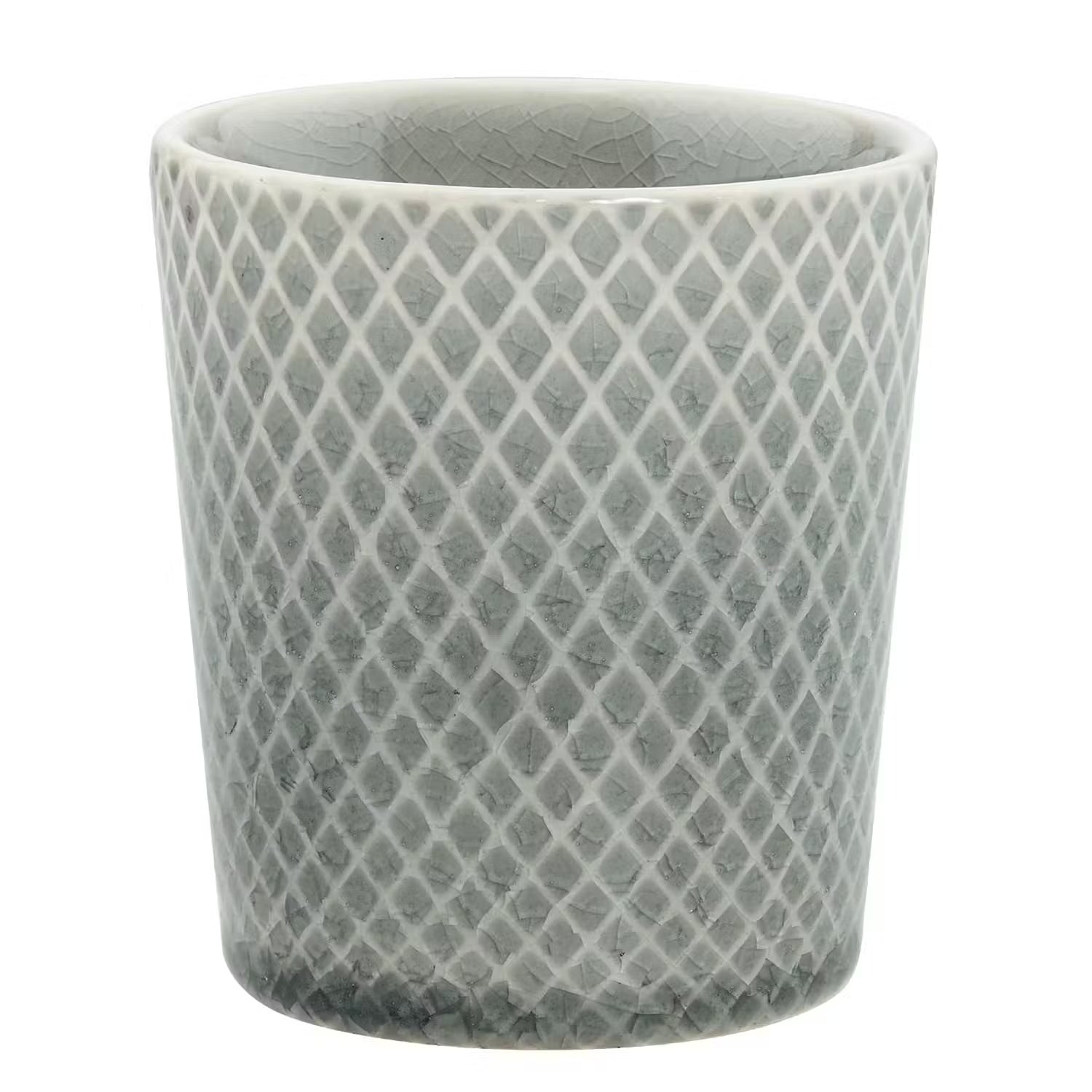 HANAMI Teetasse 6er-Set - Keramik - Grau