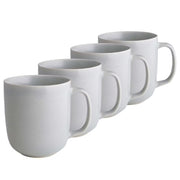 CASA NOVA Tasse 4er-Set - Steinzeug - Grau