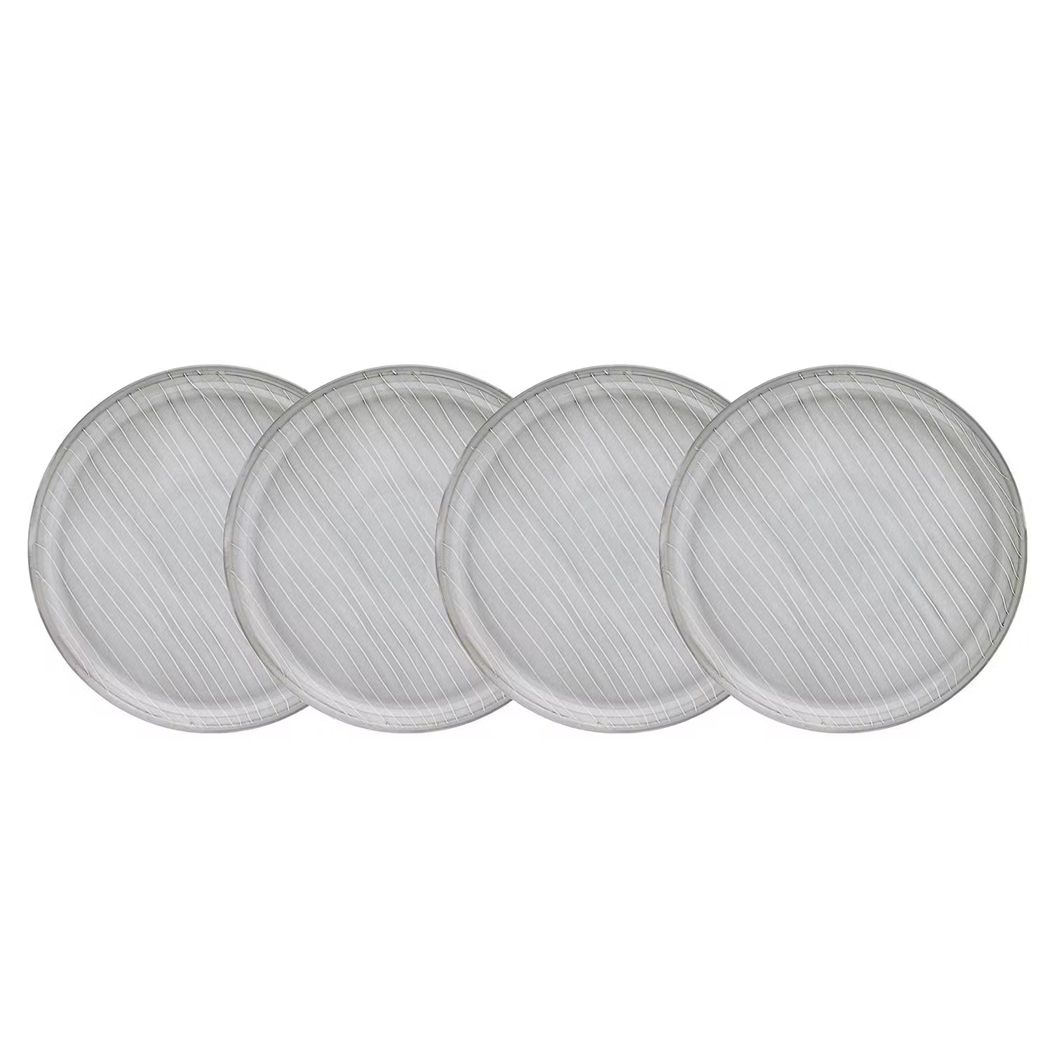 HENLEY Teller 4er-Set - Steinzeug - Durchmesser: 22 cm