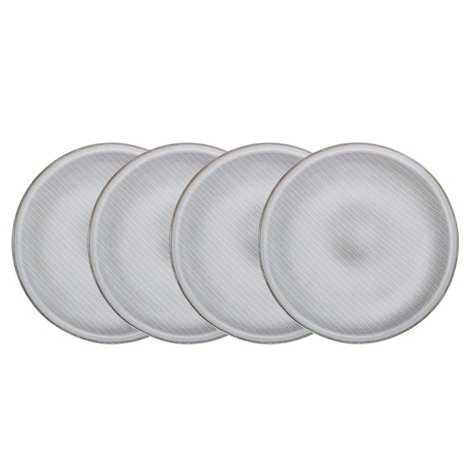 HENLEY Teller 4er-Set - Steinzeug - Durchmesser: 28 cm