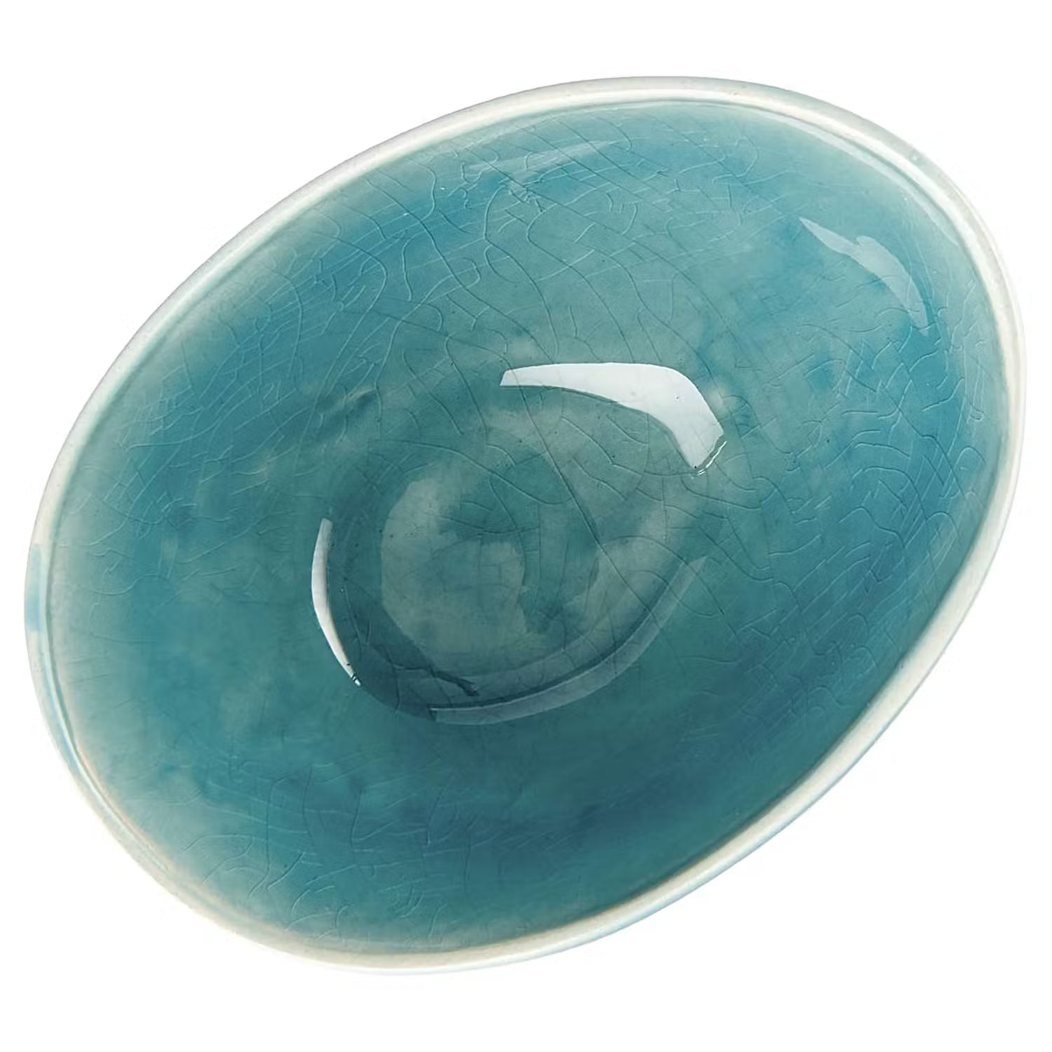 DE LA ROYA Schale 4er-Set - Steinzeug - Blau - Blau