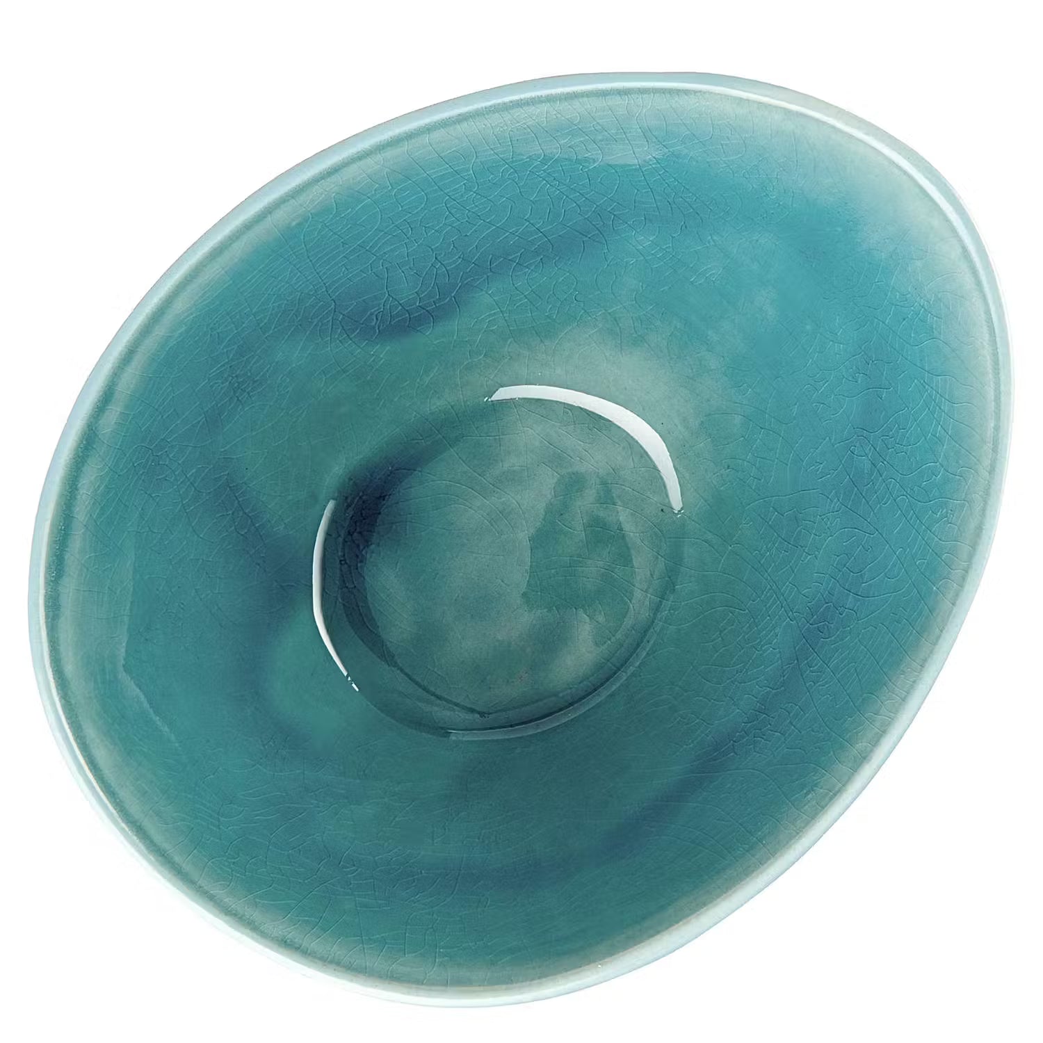 DE LA ROYA Schale 4er-Set - Steinzeug - Blau - Blau