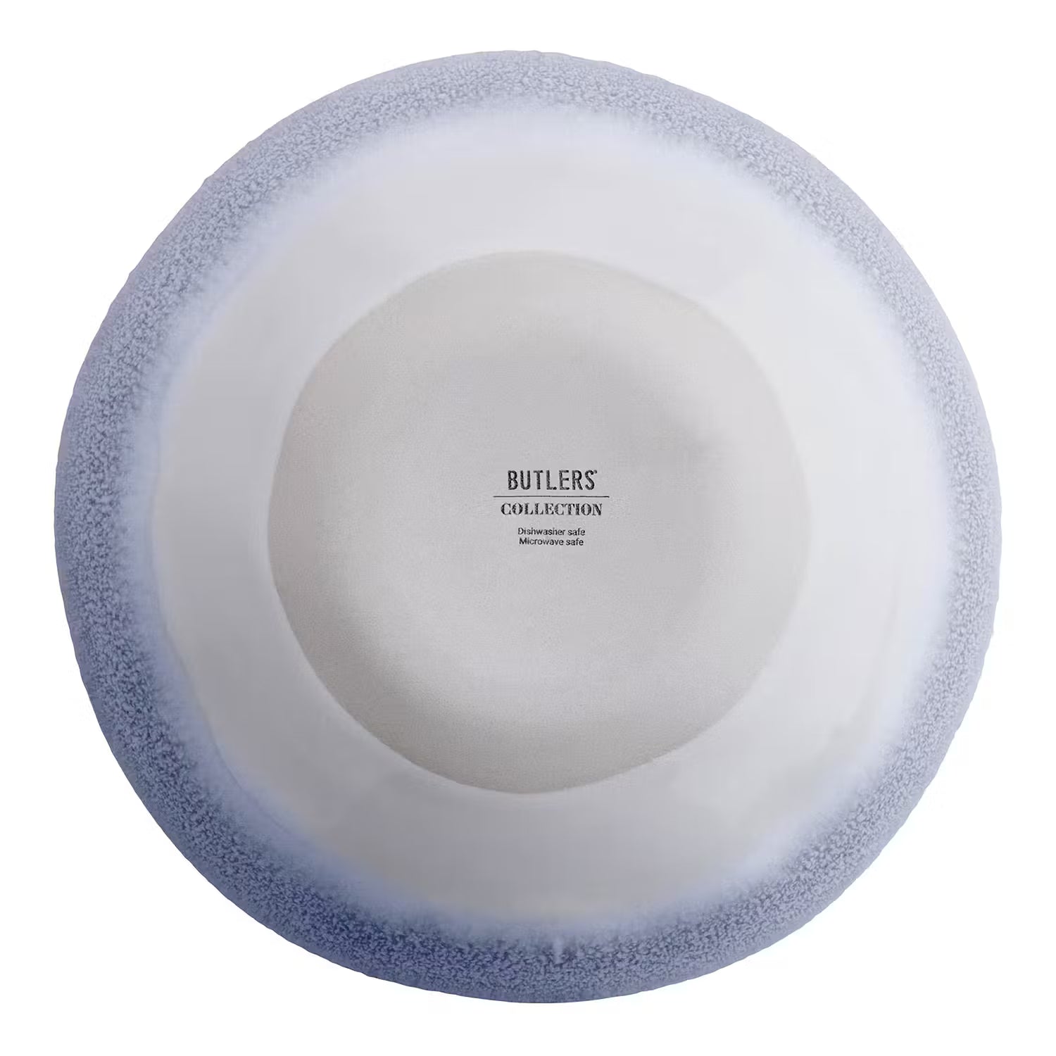 ATLANTIS Schale 4er-Set - Steinzeug - Weiß / Blau - Weiß / Blau