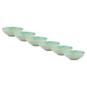 HANAMI Schale 6er-Set - Steinzeug - Mint - Durchmesser: 11 cm