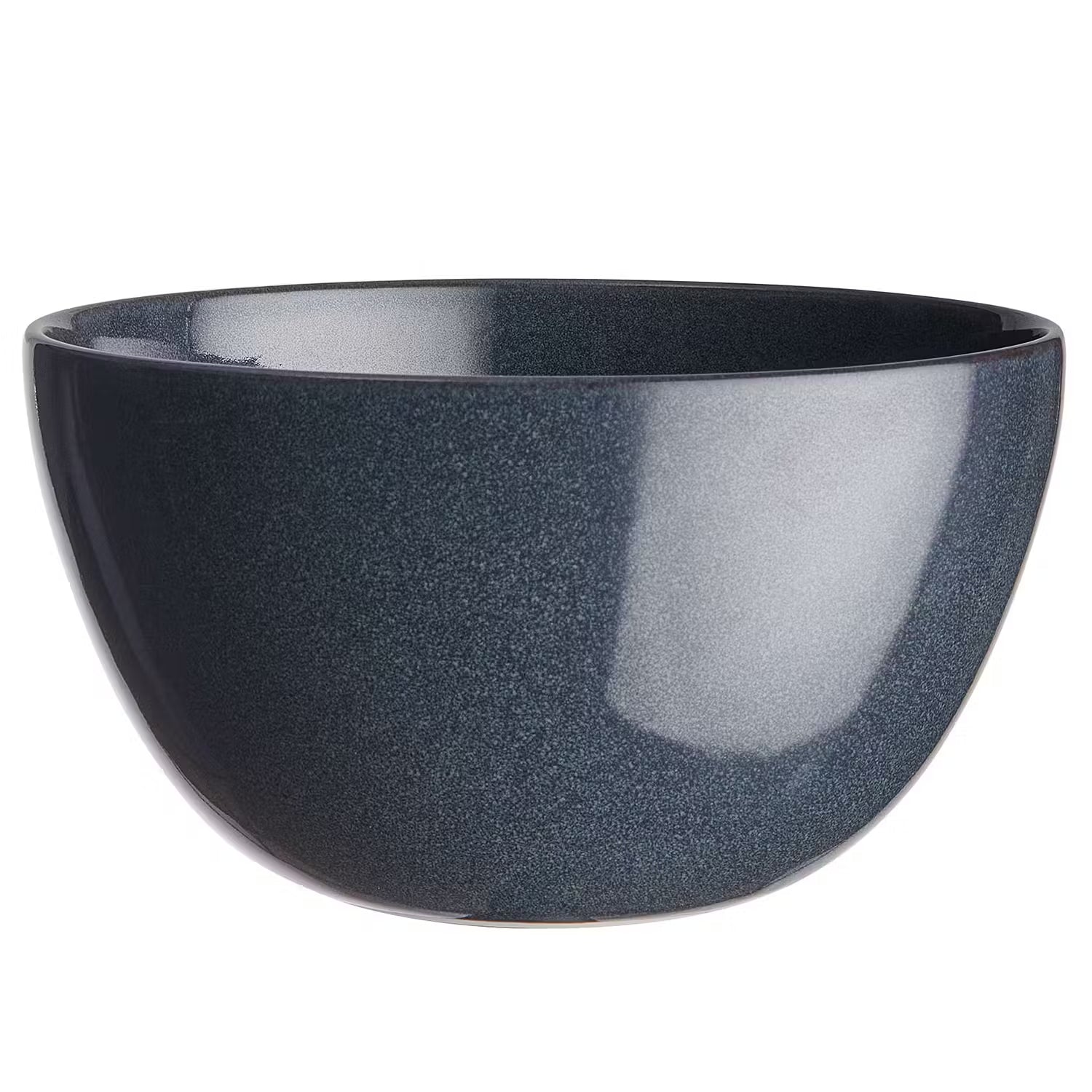 NATIVE Schale 4er-Set - Steinzeug - Dunkelblau