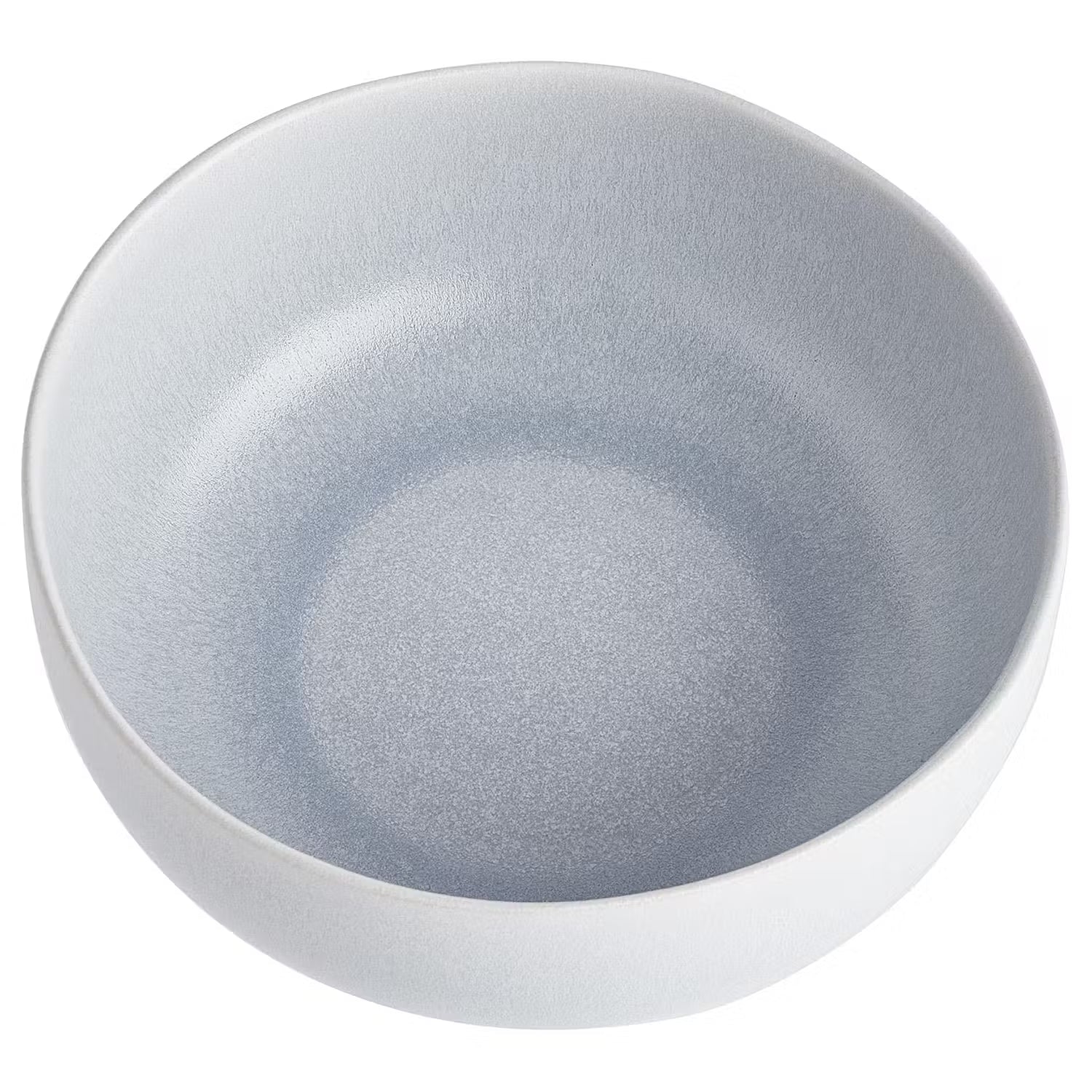CASA NOVA Schale 4er-Set - Steinzeug / reaktive Glasur  - Grau
