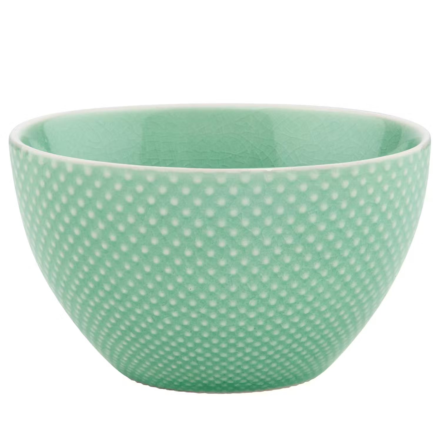 HANAMI Schale 6er-Set - Steinzeug - Mint - Durchmesser: 13 cm