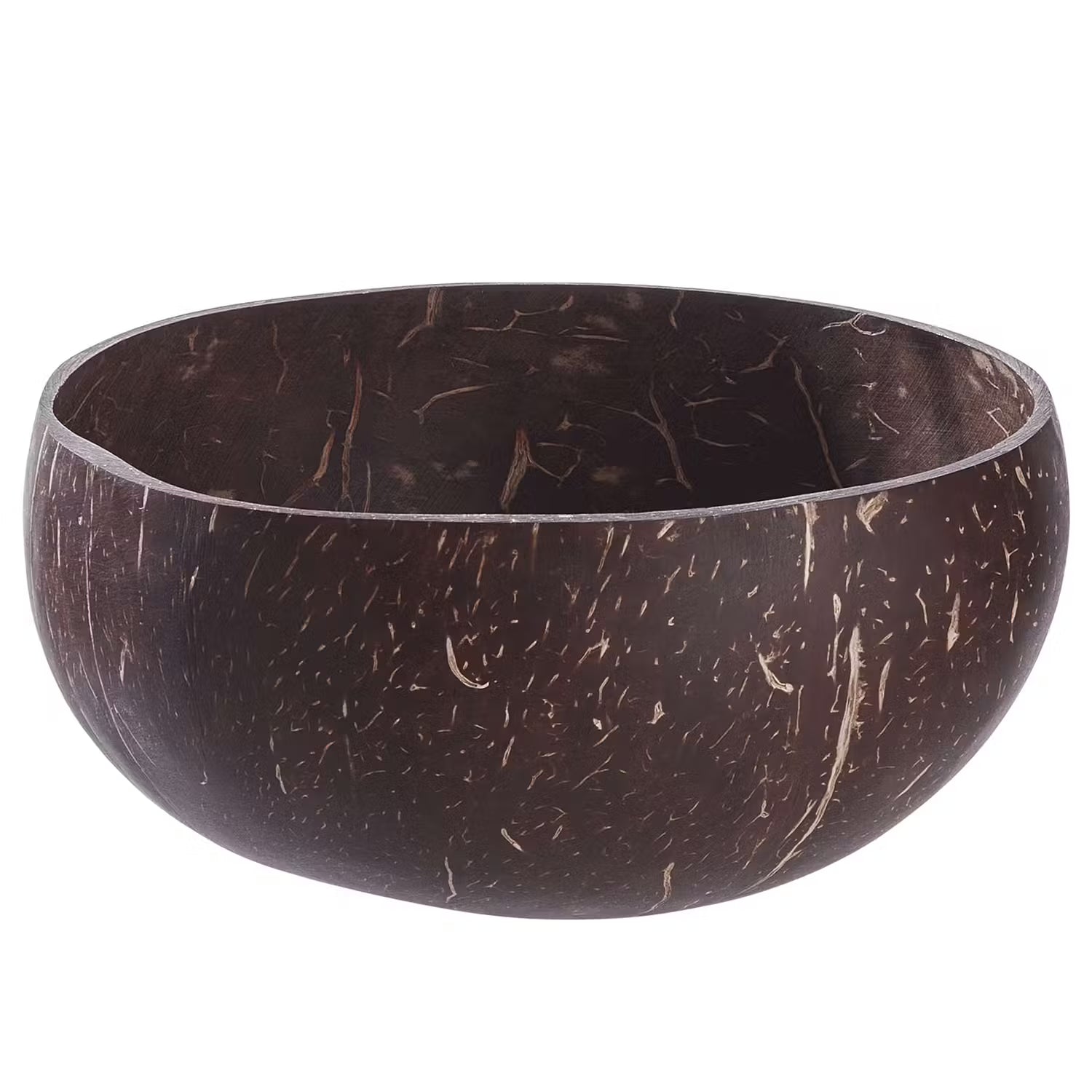 COCONUT Kokosnussschale 4er-Set - Schima (Teestrauchgewächs) - Braun